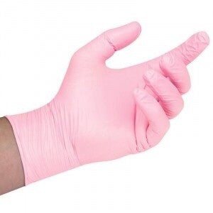 Nitrile Gloves (pink)